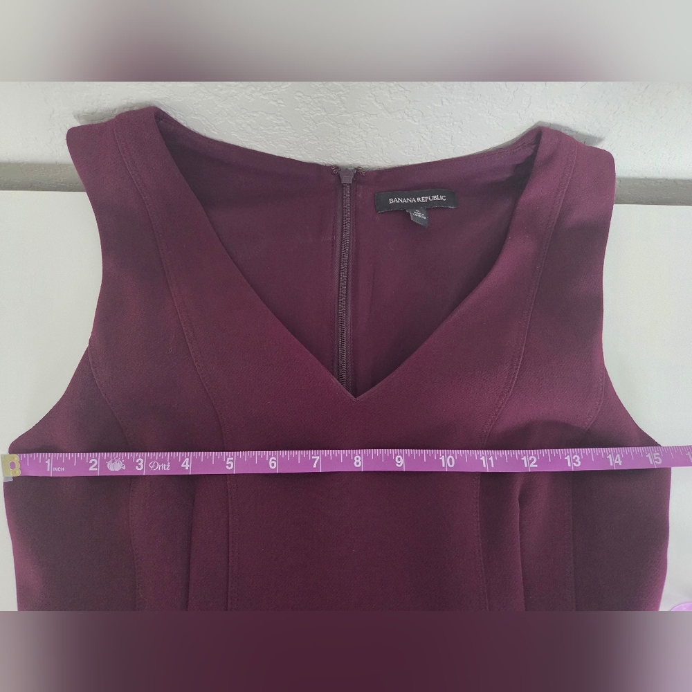 Banana Republic Deep Purple Midi Dress - Picture 7 of 9